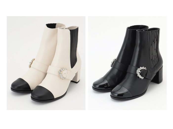 【TOCCA/トッカ】のBIJOUX BUCKLE SIDEGOREBOOTS ブーツ 【シューズ・靴 人気通販 コーディネート通販】おすすめ！人気、トレンド、レディースファッションの通販   おすすめ人気トレンドファッション通販アイテム インテリア・キッズ・メンズ・レディースファッション・服の通販 founy(ファニー) https://founy.com/ ファッション Fashion レディースファッション WOMEN NEW・新作・新着・新入荷 New Arrivals 2024年 2024 2024-2025秋冬・A/W Aw/Autumn/Winter/Fw/Fall/2024-2025 A/W・秋冬 Aw・Autumn/Winter・Fw・Fall-Winter 冬 Winter エレガント 上品 Elegant ブロッキング Blocking ブロック Block リュクス Luxe |ID:crp329100000190571