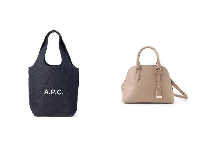 【UNTITLED/アンタイトル】の【定番人気!】2WAYポケットボストンバッグ&【A.P.C./アーペーセー】のTOTE NINON SMALL 【バッグ・鞄 人気通販 コーディネート通販】おすすめ！人気、トレンド、レディースファッションの通販   おすすめ人気トレンドファッション通販アイテム インテリア・キッズ・メンズ・レディースファッション・服の通販 founy(ファニー) https://founy.com/ ファッション Fashion レディースファッション WOMEN バッグ Bag デニム Denim フロント Front ワイド Wide 人気 Popularity 軽量 Lightweight エレガント 上品 Elegant オケージョン Occasion ショルダー Shoulder シンプル Simple ダウン Down ダブル Double フォルム Form ボストンバッグ Boston Bag ポケット Pocket モダン Modern ロング Long 定番 Standard ビジネス 仕事 通勤 Business |ID:crp329100000190585