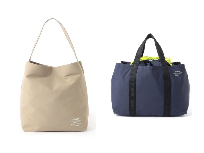 【ECOALF/エコアルフ】のAKIRA LARGE トート AKIRA TOTE BAG&BONDED バケット バッグ BONDED BUCKET BAG 【 人気通販 コーディネート通販】おすすめ！人気、トレンド、レディースファッションの通販   おすすめ人気トレンドファッション通販アイテム インテリア・キッズ・メンズ・レディースファッション・服の通販 founy(ファニー) https://founy.com/ ファッション Fashion レディースファッション WOMEN バッグ Bag ユニセックス Unisex 再入荷 Restock/Back In Stock/Re Arrival ジャカード Jacquard ポケット Pocket 巾着 Purse 軽量 Lightweight |ID:crp329100000190633