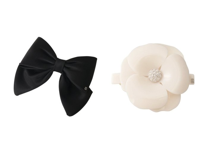 【ALEXANDRE DE PARIS/アレクサンドル ドゥ パリ】のバレッタ&BARRETTE (8cm)/バレッタ 【 人気通販 コーディネート通販】おすすめ！人気、トレンド、レディースファッションの通販   おすすめ人気トレンドファッション通販アイテム 人気、トレンドファッション・服の通販 founy(ファニー) 　ファッション　Fashion　レディースファッション　WOMEN　シュシュ / ヘアアクセ　Hair Accessories　アクセサリー　Accessories　シンプル　Simple　ハーフ　Half　バレッタ　Valletta　フェミニン　Feminine　リボン　Ribbon　エレガント 上品　Elegant　フラワー　Flower　モチーフ　Motif　ロング　Long　|ID:crp329100000190757