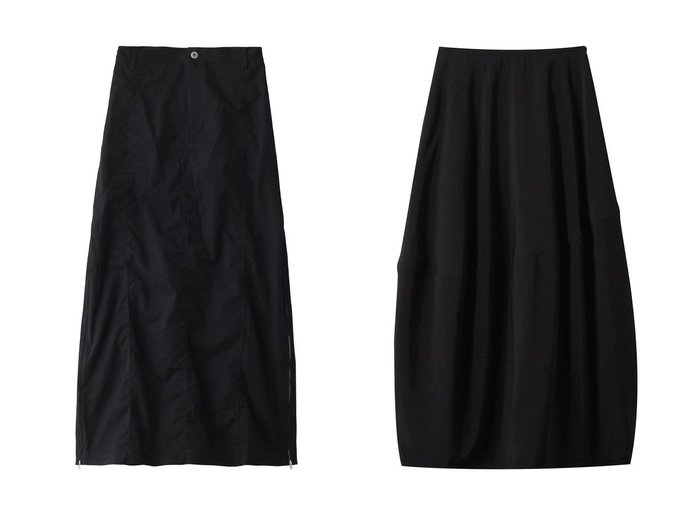 【MANOF/マノフ】のSIDE ZIP LONG SKIRT スカート&【YLEVE/イレーヴ】のレーヨン ポリエステル ブロード スカート 【スカート  人気通販 コーディネート通販】おすすめ！人気、トレンド、レディースファッションの通販   おすすめ人気トレンドファッション通販アイテム 人気、トレンドファッション・服の通販 founy(ファニー) 　ファッション　Fashion　レディースファッション　WOMEN　スカート　Skirt　ロングスカート　Long Skirt　2024年　2024　2024-2025秋冬・A/W　Aw/Autumn/Winter/Fw/Fall/2024-2025　A/W・秋冬　Aw・Autumn/Winter・Fw・Fall-Winter　ジップ　Zip　フィット　Fit　フレア　Flare　ロング　Long　|ID:crp329100000190881