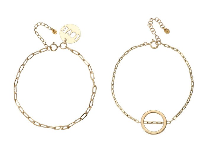 【by 164 PARIS/バイ サン スワサント キャトル パリ】のLOVE ブレスレット&JULIE ブレスレット 【 アクセサリー、ジュエリー 人気通販 コーディネート通販】おすすめ！人気、トレンド、レディースファッションの通販   おすすめ人気トレンドファッション通販アイテム インテリア・キッズ・メンズ・レディースファッション・服の通販 founy(ファニー) https://founy.com/ ファッション Fashion レディースファッション WOMEN ジュエリー Jewelry ブレスレット Bracelets バングル Bangles 2024年 2024 2024-2025秋冬・A/W Aw/Autumn/Winter/Fw/Fall/2024-2025 A/W・秋冬 Aw・Autumn/Winter・Fw・Fall-Winter シンプル Simple ジャケット Jacket スマート Smart チェーン Chain ネックレス Necklace ブレスレット Bracelet モチーフ Motif エレガント 上品 Elegant |ID:crp329100000191084