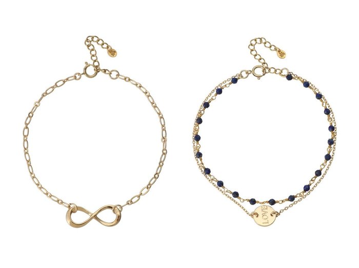 【by 164 PARIS/バイ サン スワサント キャトル パリ】のINFINI ブレスレット&DOUBLE LOVE ブレスレット(ROUGE) 【 アクセサリー、ジュエリー 人気通販 コーディネート通販】おすすめ！人気、トレンド、レディースファッションの通販   おすすめ人気トレンドファッション通販アイテム 人気、トレンドファッション・服の通販 founy(ファニー) ファッション Fashion レディースファッション WOMEN ジュエリー Jewelry ブレスレット Bracelets バングル Bangles 2024年 2024 2024-2025秋冬・A/W Aw/Autumn/Winter/Fw/Fall/2024-2025 A/W・秋冬 Aw・Autumn/Winter・Fw・Fall-Winter おすすめ Recommend ブレスレット Bracelet モチーフ Motif エレガント 上品 Elegant ストーン Stone チェーン Chain |ID:crp329100000191085