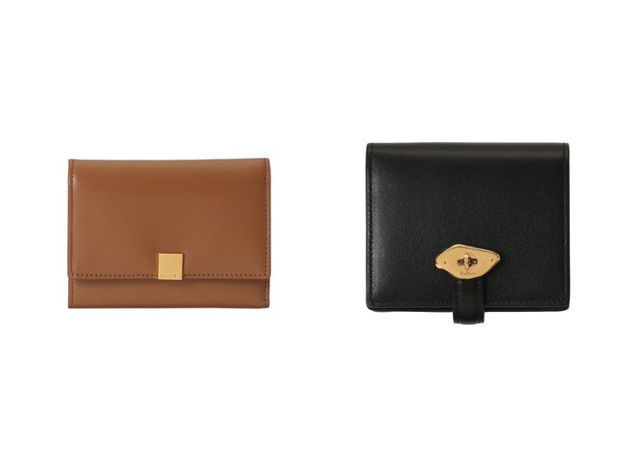 【MARNI/マルニ】のPRISMA 三つ折り財布&【Mulberry/マルベリー】のLANA COMPACT WALLET 【 ファッション雑貨 人気通販 コーディネート通販】おすすめ！人気、トレンド、レディースファッションの通販   おすすめ人気トレンドファッション通販アイテム 人気、トレンドファッション・服の通販 founy(ファニー) 　ファッション　Fashion　レディースファッション　WOMEN　財布　Wallets　2024年　2024　2024-2025秋冬・A/W　Aw/Autumn/Winter/Fw/Fall/2024-2025　A/W・秋冬　Aw・Autumn/Winter・Fw・Fall-Winter　スクエア　Square　財布　Wallet　|ID:crp329100000191174