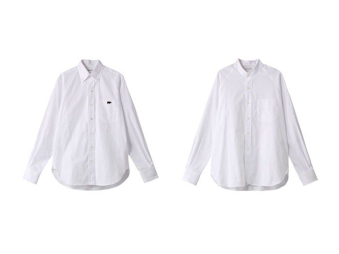 【Scye SCYE BASICS/サイ サイベーシックス】の【UNISEX】【SCYE BASICS】フィンクスコットン Oxford B.D カラーシャツ&【UNISEX】【SCYE BASICS】フィンクスコットンOxford Grandad カラーシャツ 【トップス、カットソー 人気通販 コーディネート通販】おすすめ！人気、トレンド、レディースファッションの通販   おすすめ人気トレンドファッション通販アイテム 人気、トレンドファッション・服の通販 founy(ファニー) 　ファッション　Fashion　レディースファッション　WOMEN　トップス・カットソー　Tops/Tshirt　シャツ/ブラウス　Shirts/Blouses　2024年　2024　2024-2025秋冬・A/W　Aw/Autumn/Winter/Fw/Fall/2024-2025　A/W・秋冬　Aw・Autumn/Winter・Fw・Fall-Winter　ユニセックス　Unisex　なめらか　Smooth　スリーブ　Sleeve　バランス　Balance　ボトム　Bottom　ロング　Long　|ID:crp329100000191526