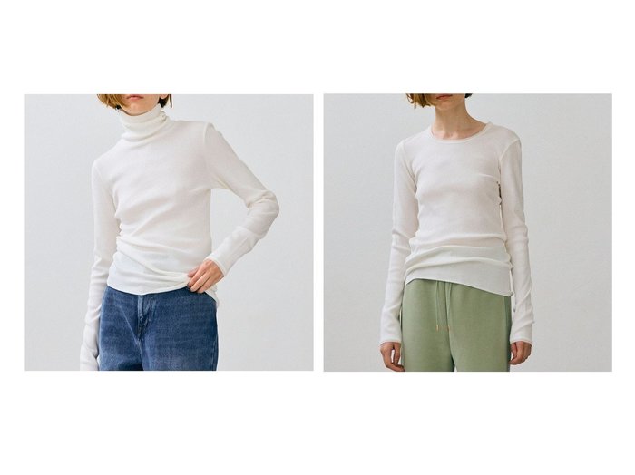 【BEIGE,/ベイジ,】の【WEB限定・洗える】 コットンシルクハイネックトップス&【WEB限定・洗える】 コットンシルクロングスリーブトップス 【トップス、カットソー 人気通販 コーディネート通販】おすすめ！人気、トレンド、レディースファッションの通販   おすすめ人気トレンドファッション通販アイテム 人気、トレンドファッション・服の通販 founy(ファニー) 　ファッション　Fashion　レディースファッション　WOMEN　トップス・カットソー　Tops/Tshirt　シャツ/ブラウス　Shirts/Blouses　ロング / Tシャツ　T-Shirts　カットソー　Cut and Sewn　NEW・新作・新着・新入荷　New Arrivals　A/W・秋冬　Aw・Autumn/Winter・Fw・Fall-Winter　S/S・春夏　Ss・Spring/Summer　カットソー　Cut And Sew　夏　Summer　洗える　Washable　|ID:crp329100000191620