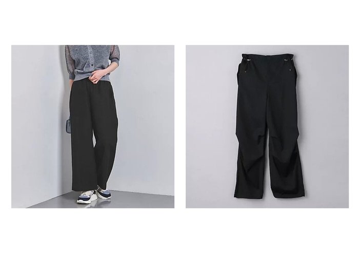 【UNITED ARROWS/ユナイテッドアローズ】のドローストリング カーゴパンツ&パッチポケット リネンパンツ 【パンツ 人気通販 コーディネート通販】おすすめ！人気、トレンド、レディースファッションの通販   おすすめ人気トレンドファッション通販アイテム 人気、トレンドファッション・服の通販 founy(ファニー) 　ファッション　Fashion　レディースファッション　WOMEN　パンツ　Pants　アクセサリー　Accessories　サンダル　Sandals　シューズ　Shoes　シンプル　Simple　パッチ　Patch　フラット　Flat　フロント　Front　ベーシック　Basic　ペチコート　Petticoat　ポケット　Pocket　リゾート　Resort　リネン　Linen　リラックス　Relax　ワイド　Wide　おすすめ　Recommend　|ID:crp329100000191667