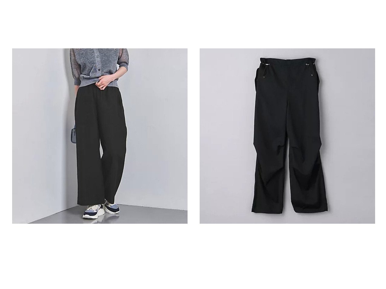 【UNITED ARROWS/ユナイテッドアローズ】のドローストリング カーゴパンツ&パッチポケット リネンパンツ 【パンツ 人気通販 コーディネート通販】おすすめ！人気、トレンド、レディースファッションの通販   おすすめ人気トレンドファッション通販アイテム インテリア・キッズ・メンズ・レディースファッション・服の通販 founy(ファニー) 　ファッション　Fashion　レディースファッション　WOMEN　パンツ　Pants　アクセサリー　Accessories　サンダル　Sandals　シューズ　Shoes　シンプル　Simple　パッチ　Patch　フラット　Flat　フロント　Front　ベーシック　Basic　ペチコート　Petticoat　ポケット　Pocket　リゾート　Resort　リネン　Linen　リラックス　Relax　ワイド　Wide　おすすめ　Recommend　ブラック系　Black　ホワイト系　White　|ID:crp329100000191667