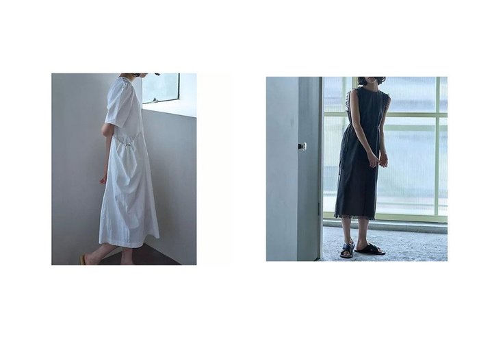 【marjour/マージュール】のNYLON DRESS&FRINGE DESIGN DRESS 【ワンピース、ドレス 人気通販 コーディネート通販】おすすめ！人気、トレンド、レディースファッションの通販   おすすめ人気トレンドファッション通販アイテム インテリア・キッズ・メンズ・レディースファッション・服の通販 founy(ファニー) https://founy.com/ ファッション Fashion レディースファッション WOMEN ワンピース Dress ドレス Party Dresses 送料無料 Free Shipping インナー Inner コクーン Cocoon ストレッチ Stretch ポケット Pocket フリンジ Fringe ミニスカート Mini Skirt リネン Linen |ID:crp329100000191828