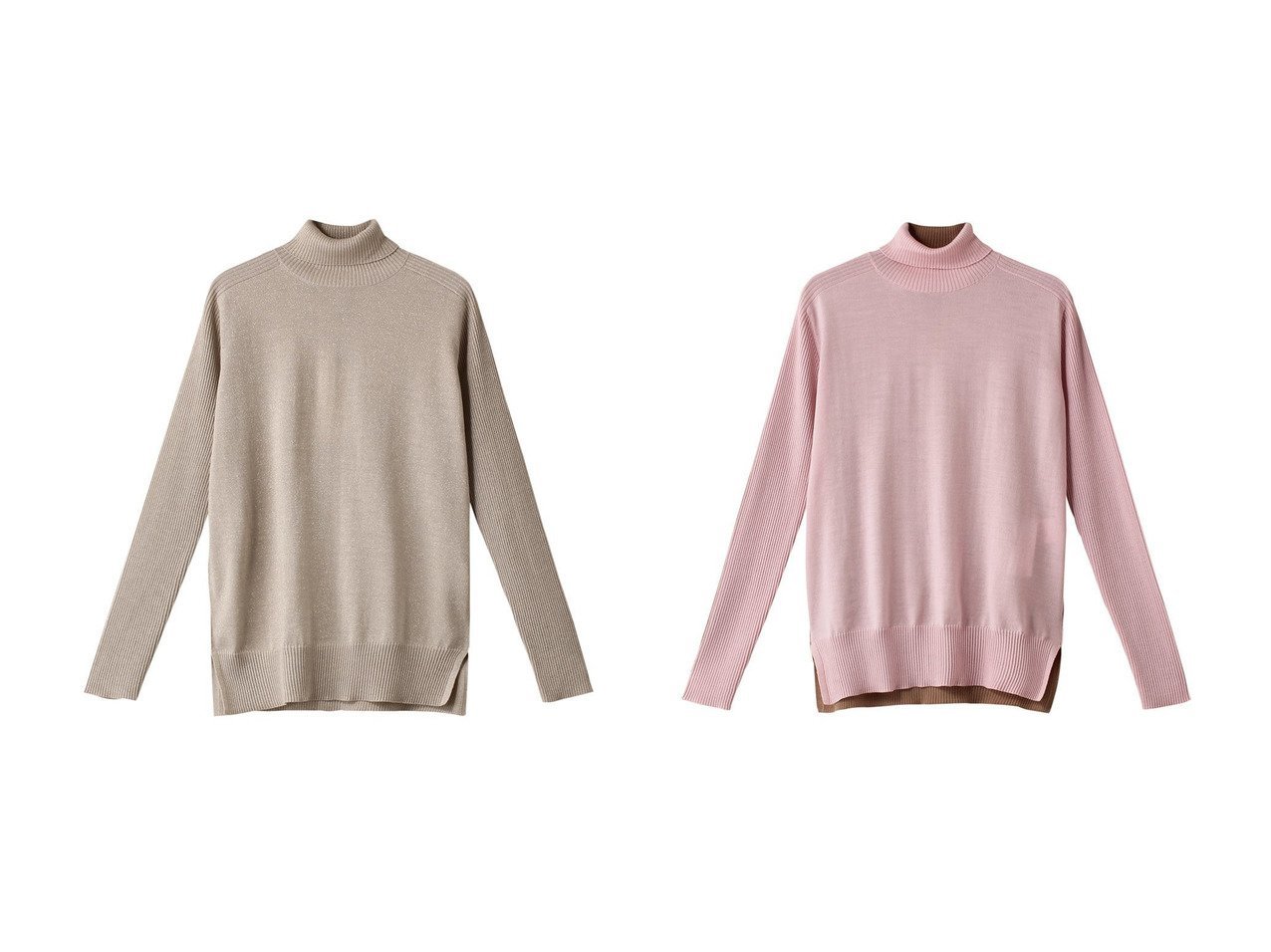 【BEIGE,/ベイジ,】のLA MONNAIE(ラモネ)/タートルネックニット&LA MONNAIE(ラモネ)/ラメタートルネックニット 【トップス、カットソー 人気通販 コーディネート通販】おすすめ！人気、トレンド、レディースファッションの通販   おすすめ人気トレンドファッション通販アイテム インテリア・キッズ・メンズ・レディースファッション・服の通販 founy(ファニー) 　ファッション　Fashion　レディースファッション　WOMEN　トップス・カットソー　Tops/Tshirt　ニット　Knit Tops　プルオーバー　Pullover　タートルネック　Turtleneck　2024年　2024　2024-2025秋冬・A/W　Aw/Autumn/Winter/Fw/Fall/2024-2025　A/W・秋冬　Aw・Autumn/Winter・Fw・Fall-Winter　なめらか　Smooth　インナー　Inner　オケージョン　Occasion　ジャケット　Jacket　タートルネック　Turtleneck　ビジネス 仕事 通勤　Business　シルバー系　Silver　ゴールド系　Gold　レッド系　Red　グレー系　Gray　グリーン系　Green　ブルー系　Blue　|ID:crp329100000191840