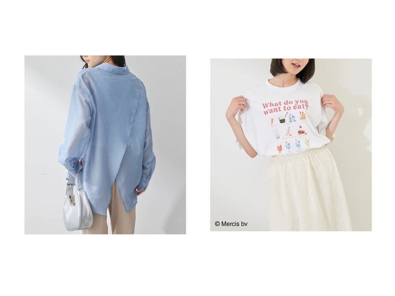 【earth music&ecology/アースミュージックアンドエコロジー】のバックスリットシアーシャツ&earth Tshirt collection 【プチプライス、格安、低価格 人気通販 コーディネート通販】おすすめ！人気、トレンド、レディースファッションの通販   おすすめで人気の流行・トレンド、ファッションの通販商品 インテリア雑貨・家具・メンズファッション・キッズファッション・レディースファッション・服の通販 founy(ファニー) https://founy.com/ ファッション Fashion レディースファッション WOMEN トップス・カットソー Tops/Tshirt シャツ/ブラウス Shirts/Blouses ロング / Tシャツ T-Shirts カットソー Cut and Sewn NEW・新作・新着・新入荷 New Arrivals A/W・秋冬 Aw・Autumn/Winter・Fw・Fall-Winter おすすめ Recommend カットソー Cut And Sew キャラクター Character プリント Print 人気 Popularity インナー Inner オレンジ Orange シアー Sheer スリット Slit トレンド Trend ポケット Pocket 定番 Standard |ID:crp329100000191855