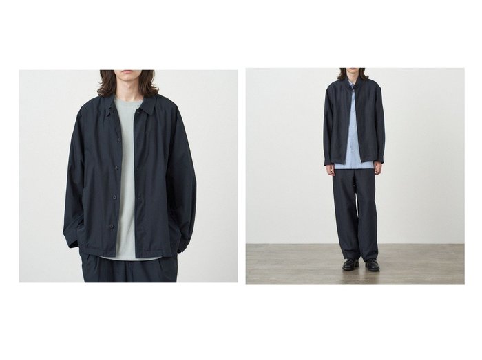 【ATON/エイトン】のKYOTO TSURIZOME COTTON カバーオール - UNISEX&COTTON HEMP SATIN ハリントンジャケット - UNISEX 【アウター 人気通販 コーディネート通販】おすすめ！人気、トレンド、レディースファッションの通販    おすすめ人気トレンドファッション通販アイテム インテリア・キッズ・メンズ・レディースファッション・服の通販 founy(ファニー) https://founy.com/ ファッション Fashion レディースファッション WOMEN アウター Coat Outerwear ジャケット Jackets ブルゾン Blouson/Jackets 春 Spring ジャケット Jacket ユニセックス Unisex S/S・春夏 Ss・Spring/Summer 夏 Summer ツイル Twill ブルゾン Blouson |ID:crp329100000192088