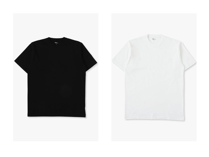 【Ron Herman / MEN/ロンハーマン】の【MEN】【Ron Herman】オーガニックコットン クラシックTシャツ 【MEN 人気通販 コーディネート通販】おすすめ！人気、トレンド、メンズファッションの通販    おすすめ人気トレンドファッション通販アイテム 人気、トレンドファッション・服の通販 founy(ファニー) 　ファッション　Fashion　メンズファッション　MEN　トップス・カットソー　Tops/Tshirt/Men　シャツ　Shirts　2024年　2024　2024-2025秋冬・A/W　Aw/Autumn/Winter/Fw/Fall/2024-2025　A/W・秋冬　Aw・Autumn/Winter・Fw・Fall-Winter　クラシック　Classic　ショート　Short　スリーブ　Sleeve　|ID:crp329100000192323