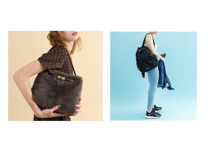 【TOCCA/トッカ】の【WEB限定&一部店舗限定】SANA BACKPACK バックパック&LIASON FUR BAG ファーバッグ 【バッグ・鞄 人気通販 コーディネート通販】おすすめ！人気、トレンド、レディースファッションの通販    おすすめ人気トレンドファッション通販アイテム インテリア・キッズ・メンズ・レディースファッション・服の通販 founy(ファニー) https://founy.com/ ファッション Fashion レディースファッション WOMEN バッグ Bag NEW・新作・新着・新入荷 New Arrivals 2024年 2024 2024-2025秋冬・A/W Aw/Autumn/Winter/Fw/Fall/2024-2025 A/W・秋冬 Aw・Autumn/Winter・Fw・Fall-Winter 冬 Winter おすすめ Recommend シンプル Simple スマホ Smartphone デニム Denim トレンド Trend フォルム Form フロント Front ポケット Pocket リュクス Luxe 財布 Wallet アウトドア Outdoor エアリー Airy クラウン Crown シューズ Shoes スポーツ Sports テクスチャー Texture トラベル Travel フェミニン Feminine フリル Frills リュック Ruck Sack リラックス Relax 旅行 Travel |ID:crp329100000192408