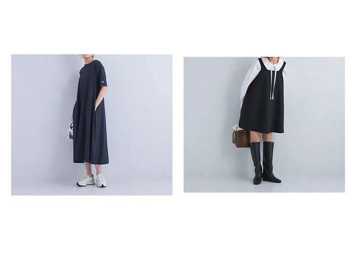 【green label relaxing / UNITED ARROWS/グリーンレーベル リラクシング / ユナイテッドアローズ】の【別注】ミニ ワンピース&【別注】ショート スリーブ フレア Tシャツ ワンピース 【ワンピース、ドレス 人気通販 コーディネート通販】おすすめ！人気、トレンド、レディースファッションの通販    おすすめ人気トレンドファッション通販アイテム インテリア・キッズ・メンズ・レディースファッション・服の通販 founy(ファニー) https://founy.com/ ファッション Fashion レディースファッション WOMEN ワンピース Dress シャツワンピース Shirt Dresses S/S・春夏 Ss・Spring/Summer リメイク Remake 別注 Special Order 夏 Summer 春 Spring アメリカン American キャップ Cap コンパクト Compact ショート Short スニーカー Sneakers スポーツ Sports スリーブ Sleeve ニューヨーク New York 人気 Popularity バランス Balance フレア Flare ポケット Pocket おすすめ Recommend |ID:crp329100000192433