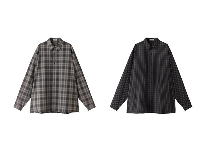 【THE RERACS / MEN/ザ リラクス】の【MEN】レギュラーカラーシャツ&【MEN】レギュラーカラーシャツ 【MEN】おすすめ！人気トレンド・男性、メンズファッションの通販    おすすめ人気トレンドファッション通販アイテム 人気、トレンドファッション・服の通販 founy(ファニー) ファッション Fashion メンズファッション MEN 2024年 2024 2024-2025秋冬・A/W Aw/Autumn/Winter/Fw/Fall/2024-2025 A/W・秋冬 Aw・Autumn/Winter・Fw・Fall-Winter スリーブ Sleeve ボトム Bottom ロング Long ワイド Wide エレガント 上品 Elegant クラシカル Classical トレンド Trend 羽織 Haori |ID:crp329100000192974