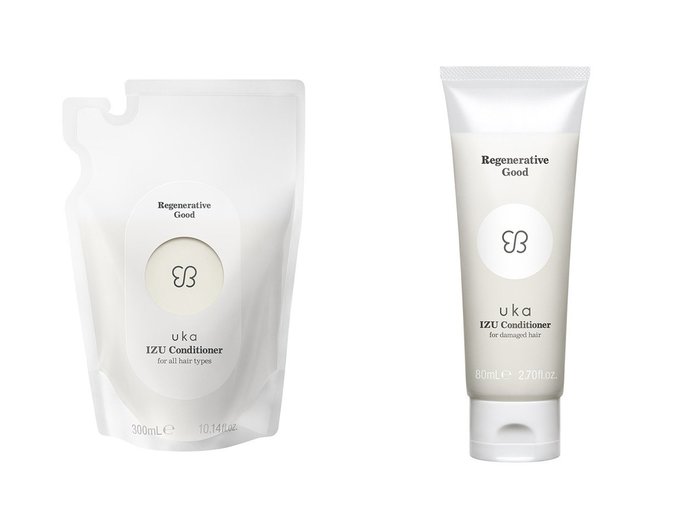 【Uka/ウカ】のuka IZU Conditioner for all hair types 300mL Refill&uka IZU Conditioner for damaged hair 80mL Tube ビューティー・ヘルス 　おすすめ！人気、トレンド、レディースファッションの通販    おすすめ人気トレンドファッション通販アイテム インテリア・キッズ・メンズ・レディースファッション・服の通販 founy(ファニー) https://founy.com/ ユニセックス Unisex おすすめ Recommend ダメージ Damage ホーム・キャンプ・アウトドア・お取り寄せ Home,Garden,Outdoor,Camping Gear ビューティー・ヘルス Beauty Health ヘアケア Hair Care |ID:crp329100000193037