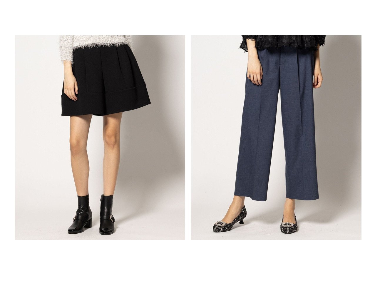 【TOCCA/トッカ】の【洗える!】PANTS OF CHARLOTTE キュロットパンツ&【洗える!】AWESOME PANTS ワイドパンツ 【パンツ 人気通販 コーディネート通販】おすすめ！人気、トレンド、レディースファッションの通販    おすすめ人気トレンドファッション通販アイテム インテリア・キッズ・メンズ・レディースファッション・服の通販 founy(ファニー) 　ファッション　Fashion　レディースファッション　WOMEN　スカート　Skirt　パンツ　Pants　NEW・新作・新着・新入荷　New Arrivals　A/W・秋冬　Aw・Autumn/Winter・Fw・Fall-Winter　S/S・春夏　Ss・Spring/Summer　キュロット　Culottes　夏　Summer　洗える　Washable　ブラック系　Black　ベージュ系　Beige　ブルー系　Blue　|ID:crp329100000193306