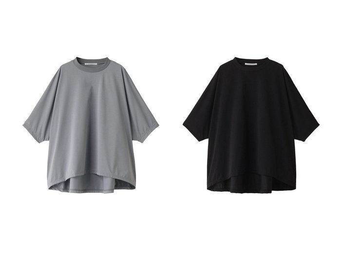 【MIDIUMISOLID/ミディウミソリッド】のdolman slv wide tunic チュニック 【ワンピース、ドレス 人気通販 コーディネート通販】おすすめ！人気、トレンド、レディースファッションの通販    おすすめ人気トレンドファッション通販アイテム 人気、トレンドファッション・服の通販 founy(ファニー) ファッション Fashion レディースファッション WOMEN ワンピース Dress チュニック Tunic 2024年 2024 2024-2025秋冬・A/W Aw/Autumn/Winter/Fw/Fall/2024-2025 A/W・秋冬 Aw・Autumn/Winter・Fw・Fall-Winter チュニック Tunic ロング Long ワイド Wide |ID:crp329100000193612