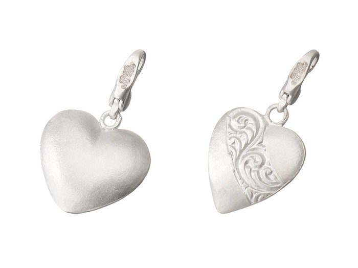 【Adlin Hue/アドリン ヒュー】のSV1000 Formed Heart チャーム E&SV1000 Formed Heart チャーム B 【アクセサリー、ジュエリー 人気通販 コーディネート通販】おすすめ！人気、トレンド、レディースファッションの通販    おすすめ人気トレンドファッション通販アイテム 人気、トレンドファッション・服の通販 founy(ファニー) ファッション Fashion レディースファッション WOMEN 2024年 2024 2024-2025秋冬・A/W Aw/Autumn/Winter/Fw/Fall/2024-2025 A/W・秋冬 Aw・Autumn/Winter・Fw・Fall-Winter シェイプ Shape スマート Smart チェーン Chain チャーム Charm ヴィンテージ Vintage |ID:crp329100000193702