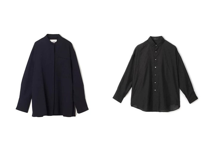 【JIL SANDER/ジル サンダー】のオーバーサイズシャツ&【TICCA/ティッカ】の【HPS別注】ドットエンブロイダリーシャツ 【トップス、カットソー 人気通販 コーディネート通販】おすすめ！人気、トレンド、レディースファッションの通販    おすすめ人気トレンドファッション通販アイテム 人気、トレンドファッション・服の通販 founy(ファニー) ファッション Fashion レディースファッション WOMEN トップス・カットソー Tops/Tshirt シャツ/ブラウス Shirts/Blouses マニッシュ Mannish 羽織 Haori オーガンジー Organdy シアー Sheer デニム Denim ドット Dot モチーフ Motif リラックス Relax 別注 Special Order |ID:crp329100000194261