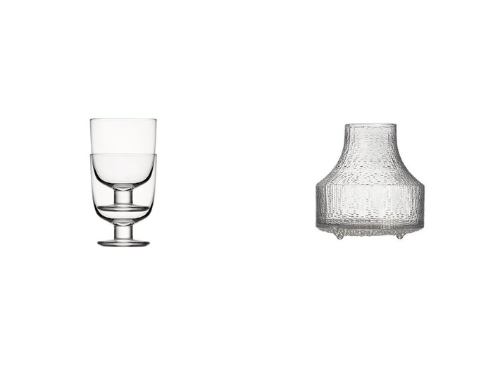 【iittala/イッタラ】のレンピ グラス ペア(クリア)&ウルティマ ツーレ ベース 180 × 192(クリア) 【FURNITURE】おすすめ！人気、インテリア雑貨、家具の通販  おすすめ人気トレンドファッション通販アイテム 人気、トレンドファッション・服の通販 founy(ファニー) 　エレガント 上品　Elegant　グラス　Glass　タンブラー　Tumbler　テーブル　Table　デスク　Desk　ドット　Dot　バランス　Balance　フォーマル　Formal　送料無料　Free Shipping　ガラス　Glass　フラワー　Flower　春　Spring　ホーム・キャンプ・アウトドア・お取り寄せ　Home,Garden,Outdoor,Camping Gear　家具・インテリア　Furniture　その他 インテリア雑貨、家具　Furniture, Interior, Others　|ID:crp329100000194471