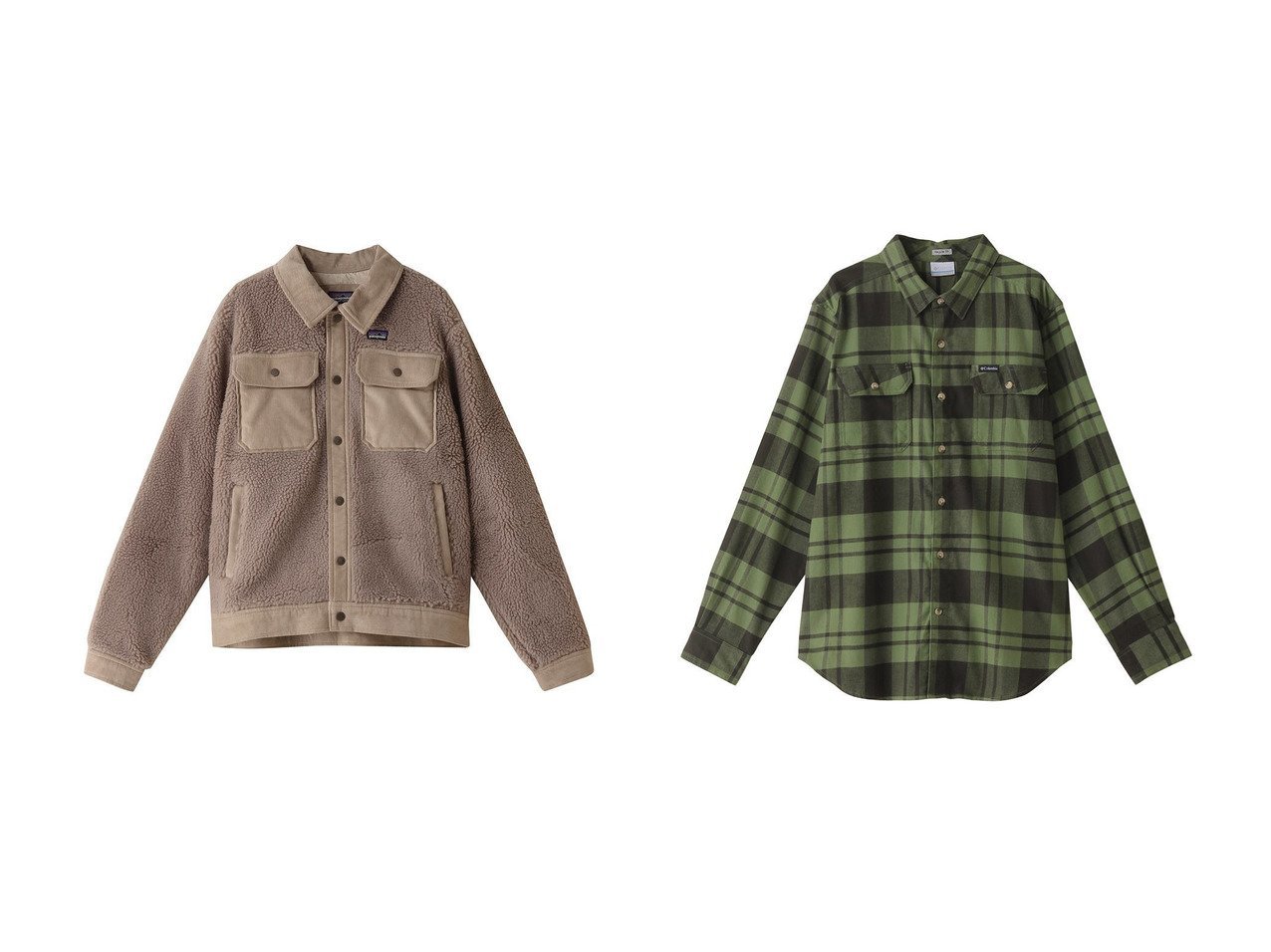 【Patagonia / MEN/パタゴニア】の【MEN】レトロXトラッカージャケット&【Columbia / MEN/コロンビア】の【MEN】フレアガンストレッチフランネルシャツ 【MEN】おすすめ！人気トレンド・男性、メンズファッションの通販    おすすめ人気トレンドファッション通販アイテム インテリア・キッズ・メンズ・レディースファッション・服の通販 founy(ファニー) 　ファッション　Fashion　メンズファッション　MEN　アウター　Coats Outerwear/Men　トップス・カットソー　Tops/Tshirt/Men　シャツ　Shirts　コーデュロイ　Corduroy　ジャケット　Jacket　スポーツ　Sports　NEW・新作・新着・新入荷　New Arrivals　ブラック系　Black　|ID:crp329100000194708