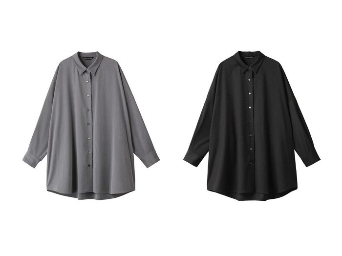 【mizuiro ind/ミズイロ インド】のback cocoon wide shirt シャツ 【トップス、カットソー 人気通販 コーディネート通販】おすすめ！人気、トレンド、レディースファッションの通販   MEN】おすすめ！人気トレンド・男性、メンズファッションの通販    おすすめ人気トレンドファッション通販アイテム 人気、トレンドファッション・服の通販 founy(ファニー) 　ファッション　Fashion　レディースファッション　WOMEN　トップス・カットソー　Tops/Tshirt　シャツ/ブラウス　Shirts/Blouses　なめらか　Smooth　ギャザー　Gather　シンプル　Simple　スリーブ　Sleeve　ロング　Long　エレガント 上品　Elegant　NEW・新作・新着・新入荷　New Arrivals　|ID:crp329100000194787