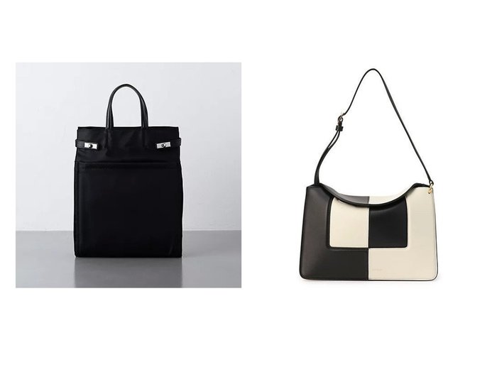 【WANDLER/ワンドラー】のPenelope Bag&【UNITED ARROWS/ユナイテッドアローズ】のナイロン ベルテッド トートバッグ 【バッグ・鞄 人気通販 コーディネート通販】おすすめ！人気、トレンド、レディースファッションの通販   MEN】おすすめ！人気トレンド・男性、メンズファッションの通販    おすすめ人気トレンドファッション通販アイテム インテリア・キッズ・メンズ・レディースファッション・服の通販 founy(ファニー) https://founy.com/ ファッション Fashion レディースファッション WOMEN バッグ Bag ポケット Pocket ビジネス 仕事 通勤 Business スクエア Square スリム Slim フォルム Form マグネット Magnet ラップ Wrap |ID:crp329100000194835