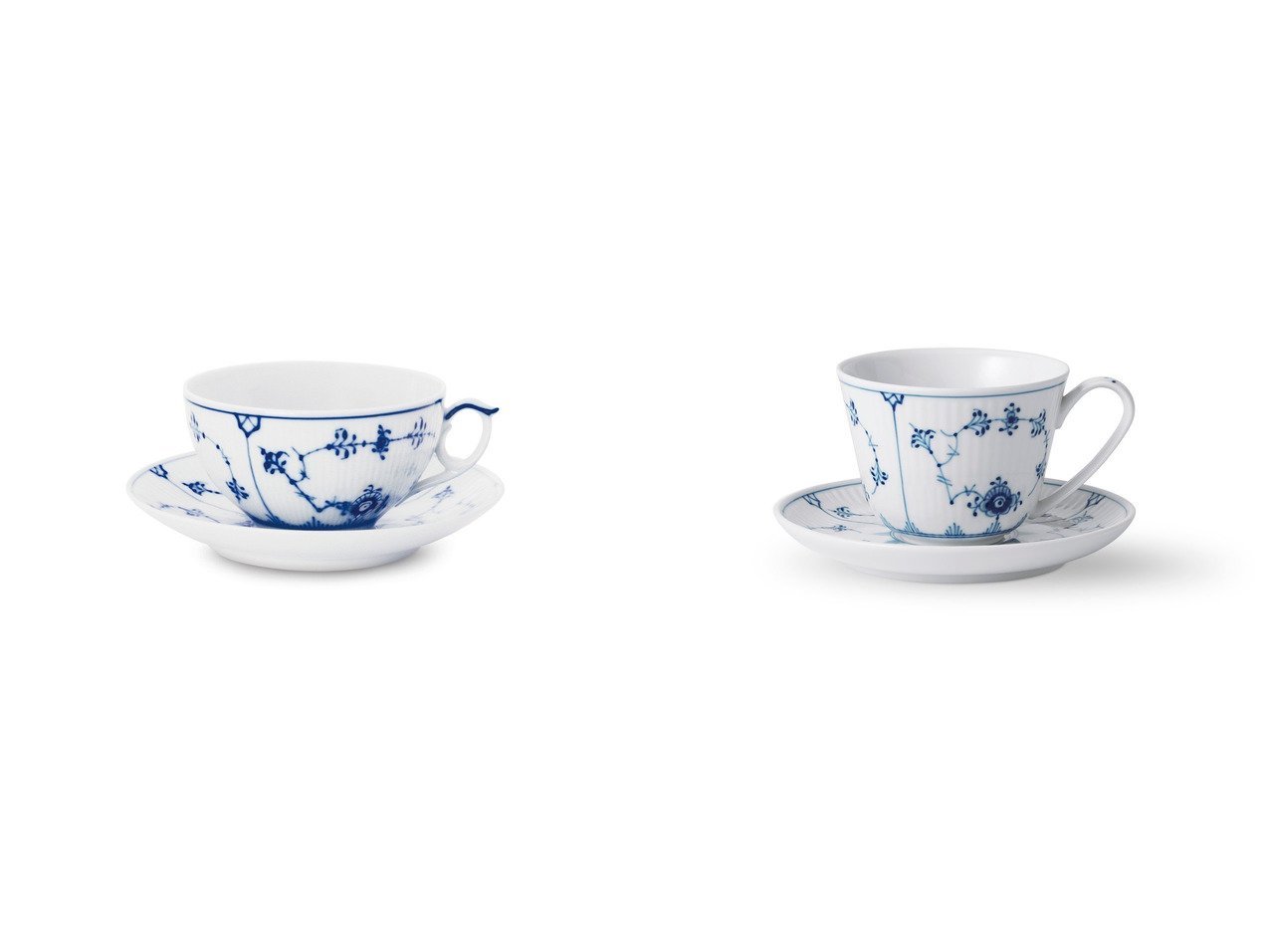 【Royal Copenhagen/ロイヤル コペンハーゲン】のBlue Fluted Plain Tea Cup & ブルーフルーテッド プレイン ティーカップ & ソーサー&Blue Fluted Plain Cup & ブルーフルーテッド プレイン カップ & ソーサー 【FURNITURE】おすすめ！人気、インテリア雑貨、家具の通販  おすすめ人気トレンドファッション通販アイテム インテリア・キッズ・メンズ・レディースファッション・服の通販 founy(ファニー) 　送料無料　Free Shipping　エレガント 上品　Elegant　クラシック　Classic　コレクション　Collection　シンプル　Simple　テーブル　Table　ハンド　Hand　フォルム　Form　モチーフ　Motif　|ID:crp329100000194943