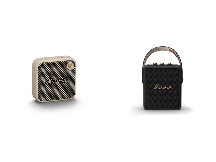 【Marshall/マーシャル】のストックウェル 2 ワイヤレススピーカー&ウィレン ワイヤレススピーカー 【FURNITURE】おすすめ！人気、インテリア雑貨、家具の通販  おすすめ人気トレンドファッション通販アイテム 人気、トレンドファッション・服の通販 founy(ファニー) 　シリコン　Silicon　メタル　Metal　送料無料　Free Shipping　ホーム・キャンプ・アウトドア・お取り寄せ　Home,Garden,Outdoor,Camping Gear　家具・インテリア　Furniture　その他 インテリア雑貨、家具　Furniture, Interior, Others　ホーム・キャンプ・アウトドア・お取り寄せ　Home,Garden,Outdoor,Camping Gear　家具・インテリア　Furniture　その他 インテリア雑貨、家具　Furniture, Interior, Others　|ID:crp329100000194999