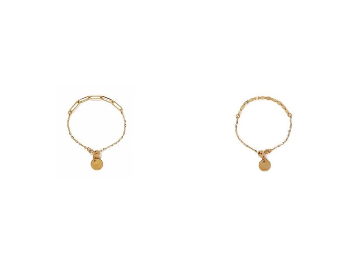 【les bonbon/ルボンボン】のadjustable shine リング&adjustable victoria リング 【アクセサリー、ジュエリー 人気通販 コーディネート通販】おすすめ！人気、トレンド、レディースファッションの通販    おすすめ人気トレンドファッション通販アイテム インテリア・キッズ・メンズ・レディースファッション・服の通販 founy(ファニー) https://founy.com/ ファッション Fashion レディースファッション WOMEN おすすめ Recommend チェーン Chain NEW・新作・新着・新入荷 New Arrivals |ID:crp329100000195195