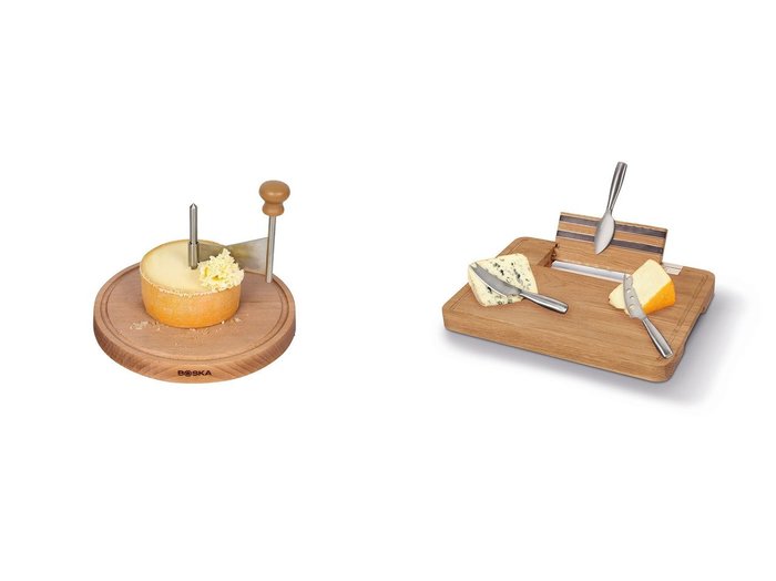 【BOSKA/ボスカ】のCHEESE BOARD & チーズボード & ナイフセット&アミーゴ ジロール 【FURNITURE】おすすめ！人気、インテリア雑貨、家具の通販  おすすめ人気トレンドファッション通販アイテム 人気、トレンドファッション・服の通販 founy(ファニー) コンパクト Compact リボン Ribbon 送料無料 Free Shipping ガーデン Garden 皿 Dish ホーム・キャンプ・アウトドア・お取り寄せ Home,Garden,Outdoor,Camping Gear キッチン・ダイニング Kitchen Dining キッチン収納 Kitchen |ID:crp329100000195235