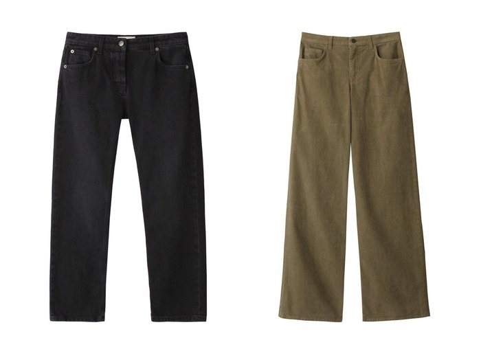 【THE ROW/ザ ロウ】のRIACO JEAN&EGLITTA PANT 【パンツ 人気通販 コーディネート通販】おすすめ！人気、トレンド、レディースファッションの通販   おすすめ人気トレンドファッション通販アイテム 人気、トレンドファッション・服の通販 founy(ファニー) 　ファッション　Fashion　レディースファッション　WOMEN　パンツ　Pants　デニムパンツ　Denim Pants　シンプル　Simple　スウェット　Sweat　デニム　Denim　フィット　Fit　レギュラー　Regular　NEW・新作・新着・新入荷　New Arrivals　|ID:crp329100000195299