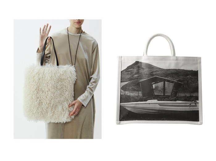 【Ron Herman/ロンハーマン】の【seya.】【Ron Herman別注】PHOTOBOOK BAG&【PLAIN PEOPLE/プレインピープル】のチベットラムフェイクファーバッグ 【バッグ・鞄 人気通販 コーディネート通販】おすすめ！人気、トレンド、レディースファッションの通販   おすすめ人気トレンドファッション通販アイテム 人気、トレンドファッション・服の通販 founy(ファニー) ファッション Fashion レディースファッション WOMEN バッグ Bag NEW・新作・新着・新入荷 New Arrivals |ID:crp329100000195317