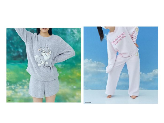 【SNIDEL HOME/スナイデル ホーム】の【Bambi】ショートパンツ&【Bambi】スウェットパンツ 【 人気通販 コーディネート通販】おすすめ！人気、トレンド、レディースファッションの通販   おすすめ人気トレンドファッション通販アイテム 人気、トレンドファッション・服の通販 founy(ファニー) 　ファッション　Fashion　レディースファッション　WOMEN　パンツ　Pants　ハーフ / ショートパンツ　Short Pants　カーディガン　Cardigan　キャラクター　Character　コレクション　Collection　ショート　Short　ジャカード　Jacquard　スペシャル　Special　ソックス　Socks　人気　Popularity　ピーチ　Peach　フェミニン　Feminine　プリント　Print　お家時間・ステイホーム　Home Time/Stay Home　|ID:crp329100000195377