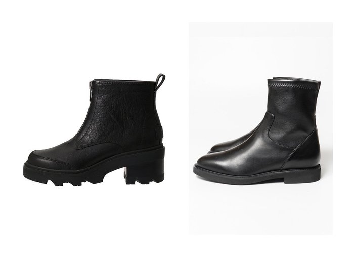 【SOREL/ソレル】のジョアンナウジップ&【LucaGrossi/ルカグロッシ】のストレッチショートブーツ 【シューズ・靴 人気通販 コーディネート通販】おすすめ！人気、トレンド、レディースファッションの通販  おすすめ人気トレンドファッション通販アイテム インテリア・キッズ・メンズ・レディースファッション・服の通販 founy(ファニー) https://founy.com/ ファッション Fashion レディースファッション WOMEN ショート Short シンプル Simple トレンド Trend 厚底 Platforms NEW・新作・新着・新入荷 New Arrivals ストレッチ Stretch 軽量 Lightweight |ID:crp329100000195477