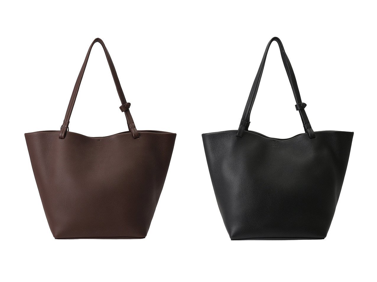 【THE ROW/ザ ロウ】のPARK TOTE THREE 【バッグ・鞄 人気通販 コーディネート通販】おすすめ！人気、トレンド、レディースファッションの通販   おすすめ人気トレンドファッション通販アイテム インテリア・キッズ・メンズ・レディースファッション・服の通販 founy(ファニー) 　ファッション　Fashion　レディースファッション　WOMEN　バッグ　Bag　クラシカル　Classical　シンプル　Simple　NEW・新作・新着・新入荷　New Arrivals　旅行　Travel　ブラック系　Black　|ID:crp329100000195774