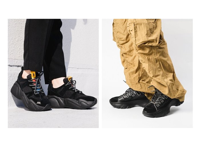 【STEVE MADDEN/スティーブマデン】のBOUNCE 1 厚底デザインスニーカー&BOOSTER パイピングボリュームソールスニーカー 【シューズ・靴 人気通販 コーディネート通販】おすすめ！人気、トレンド、レディースファッションの通販  おすすめ人気トレンドファッション通販アイテム 人気、トレンドファッション・服の通販 founy(ファニー) ファッション Fashion レディースファッション WOMEN おすすめ Recommend キャップ Cap シューズ Shoes スニーカー Sneakers パイピング Piping 厚底 Platforms コンビ Combination スエード Suede トレンド Trend ベーシック Basic メッシュ Mesh レース Race |ID:crp329100000196017