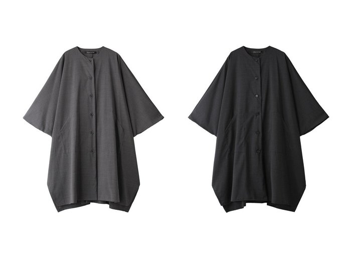 【mizuiro ind/ミズイロ インド】のponcho like OP ワンピース 【ワンピース、ドレス 人気通販 コーディネート通販】おすすめ！人気、トレンド、レディースファッションの通販   おすすめ人気トレンドファッション通販アイテム インテリア・キッズ・メンズ・レディースファッション・服の通販 founy(ファニー) https://founy.com/ ファッション Fashion レディースファッション WOMEN ワンピース Dress チュニック Tunic クラシカル Classical タートルネック Turtleneck チュニック Tunic NEW・新作・新着・新入荷 New Arrivals 羽織 Haori |ID:crp329100000196301