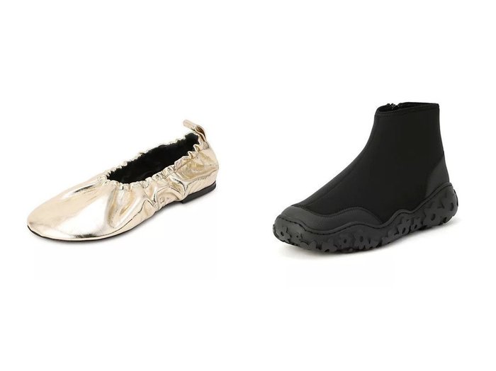 【JIL SANDER/ジル サンダー】のBALLERINAS&【CECILIE BAHNSEN/セシリー バンセン】のOTHELLO SNEAKERS 【シューズ・靴 人気通販 コーディネート通販】おすすめ！人気、トレンド、レディースファッションの通販   おすすめ人気トレンドファッション通販アイテム 人気、トレンドファッション・服の通販 founy(ファニー) 　ファッション　Fashion　レディースファッション　WOMEN　2024年　2024　2024-2025秋冬・A/W　Aw/Autumn/Winter/Fw/Fall/2024-2025　ギャザー　Gather　シューズ　Shoes　シンプル　Simple　バレエ　Ballet　マニッシュ　Mannish　スニーカー　Sneakers　フィット　Fit　フラワー　Flower　モチーフ　Motif　リラックス　Relax　|ID:crp329100000196909