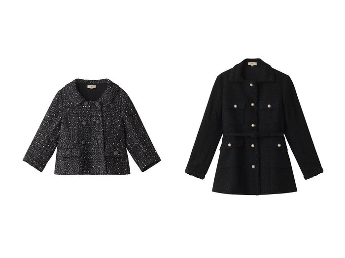 【MW/エムダブリュー】のVIRGIN WOOLジョーゼットジャケット&MONOTONE TWEEDショートジャケット 【アウター 人気通販 コーディネート通販】おすすめ！人気、トレンド、レディースファッションの通販   おすすめ人気トレンドファッション通販アイテム 人気、トレンドファッション・服の通販 founy(ファニー) ファッション Fashion レディースファッション WOMEN アウター Coat Outerwear ジャケット Jackets ショート Short シルバー Silver シンプル Simple ジャケット Jacket ツイード Tweed フランス France モダン Modern モノトーン Monotone 今季 This Season NEW・新作・新着・新入荷 New Arrivals |ID:crp329100000197004