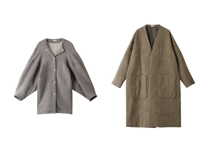 【SEEALL/シーオール】のHAORI スウェット ジャケット&【UNISEX】ノーカラー デッキコート 【アウター 人気通販 コーディネート通販】おすすめ！人気、トレンド、レディースファッションの通販   おすすめ人気トレンドファッション通販アイテム 人気、トレンドファッション・服の通販 founy(ファニー) ファッション Fashion レディースファッション WOMEN アウター Coat Outerwear ジャケット Jackets ブルゾン Blouson/Jackets コート Coats ジャケット Jacket スウェット Sweat スリーブ Sleeve フォルム Form ブルゾン Blouson NEW・新作・新着・新入荷 New Arrivals 羽織 Haori ユニセックス Unisex シンプル Simple ストール Stall ハイネック High Neck ポケット Pocket マフラー Scarf ロング Long |ID:crp329100000197021