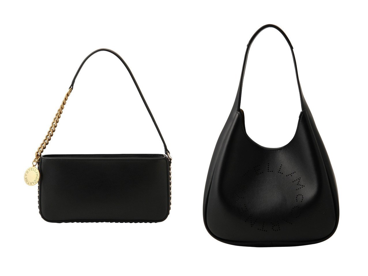 【STELLA McCARTNEY/ステラ マッカートニー】のFalabella ミニショルダーバッグ&Stella Logo スモールホーボーバッグ 【バッグ・鞄 人気通販 コーディネート通販】おすすめ！人気、トレンド、レディースファッションの通販   おすすめ人気トレンドファッション通販アイテム インテリア・キッズ・メンズ・レディースファッション・服の通販 founy(ファニー) 　ファッション　Fashion　レディースファッション　WOMEN　バッグ　Bag　クラシック　Classic　NEW・新作・新着・新入荷　New Arrivals　ブラック系　Black　|ID:crp329100000197156