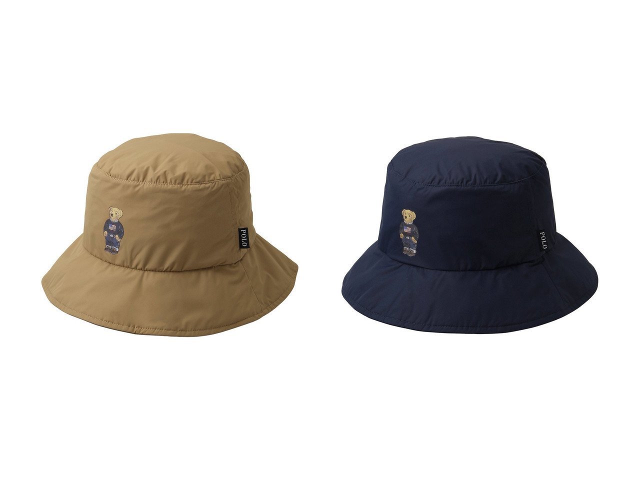 【POLO RALPH LAUREN/ポロラルフローレン】のベア レインハット ポケッタブル 【 人気通販 コーディネート通販】おすすめ！人気、トレンド、レディースファッションの通販   おすすめ人気トレンドファッション通販アイテム インテリア・キッズ・メンズ・レディースファッション・服の通販 founy(ファニー) 　ファッション　Fashion　レディースファッション　WOMEN　帽子　Hats　アウトドア　Outdoor　帽子　Hat　NEW・新作・新着・新入荷　New Arrivals　旅行　Travel　ブルー系　Blue　|ID:crp329100000197565