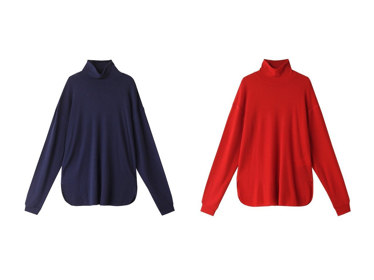 【YOKE / MEN/ヨーク】の【MEN】WOOL RIB ハイネックTシャツ 【MEN】おすすめ！人気トレンド・男性、メンズファッションの通販   おすすめ人気トレンドファッション通販アイテム インテリア・キッズ・メンズ・レディースファッション・服の通販 founy(ファニー) 　ファッション　Fashion　メンズファッション　MEN　トップス・カットソー　Tops/Tshirt/Men　ニット　Knit Tops　シャツ　Shirts　A/W・秋冬　Aw・Autumn/Winter・Fw・Fall-Winter　おすすめ　Recommend　インナー　Inner　シンプル　Simple　ハイネック　High Neck　ラウンド　Round　NEW・新作・新着・新入荷　New Arrivals　オレンジ系　Orange　ブルー系　Blue　|ID:crp329100000197638