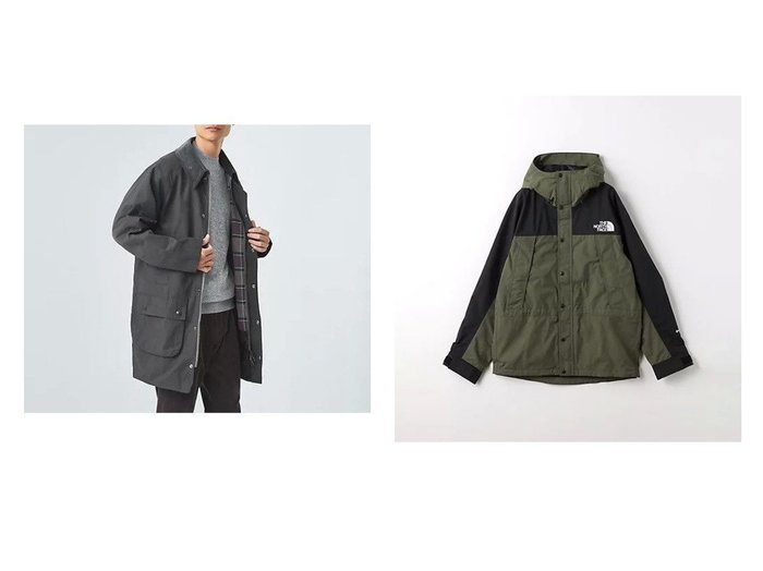 【green label relaxing / UNITED ARROWS / MEN/グリーンレーベルリラクシング】のマウンテンライトジャケット シェルジャケット -防水-&【別注】GLR GAMEFAIR ゲームフェア コート 【MEN】おすすめ！人気トレンド・男性、メンズファッションの通販   おすすめ人気トレンドファッション通販アイテム 人気、トレンドファッション・服の通販 founy(ファニー) ファッション Fashion メンズファッション MEN アウトドア Outdoor オイル Oil スーツ Suit チェック Check ツイル Twill ドレス Dress 別注 Special Order リラックス Relax A/W・秋冬 Aw・Autumn/Winter・Fw・Fall-Winter おすすめ Recommend エレガント 上品 Elegant インナー Inner カリフォルニア California ジャケット Jacket ダウン Down ダブル Double 定番 Standard バランス Balance フラップ Flap フレーム Flame フロント Front ベスト Vest |ID:crp329100000197656