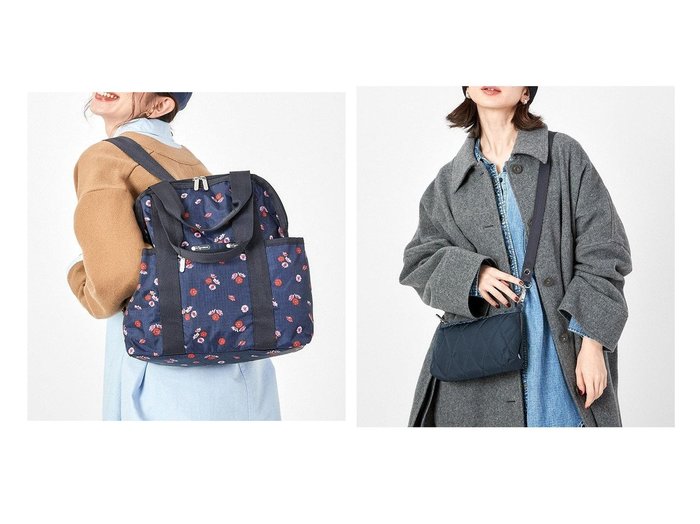 【LeSportsac/レスポートサック】のデニムデイジー&ネイビーブルーキルト 【 バッグ・鞄 人気通販 コーディネート通販】おすすめ！人気、トレンド、レディースファッションの通販  おすすめ人気トレンドファッション通販アイテム 人気、トレンドファッション・服の通販 founy(ファニー) 　ファッション　Fashion　レディースファッション　WOMEN　バッグ　Bag　NEW・新作・新着・新入荷　New Arrivals　スーツケース キャリーケース　Suitcase　デニム　Denim　フラワー　Flower　プリント　Print　ポケット　Pocket　メッシュ　Mesh　リュック　Ruck Sack　キルティング　Quilting　クール　Cool　コンパクト　Compact　軽量　Lightweight　ショルダー　Shoulder　シルバー　Silver　スクエア　Square　スマート　Smart　財布　Wallet　フォーマル　Formal　ポシェット　Pochette　ポーチ　Pouch　モダン　Modern　ラグジュアリー　Luxury　ラップ　Wrap　おすすめ　Recommend　エレガント 上品　Elegant　|ID:crp329100000198171