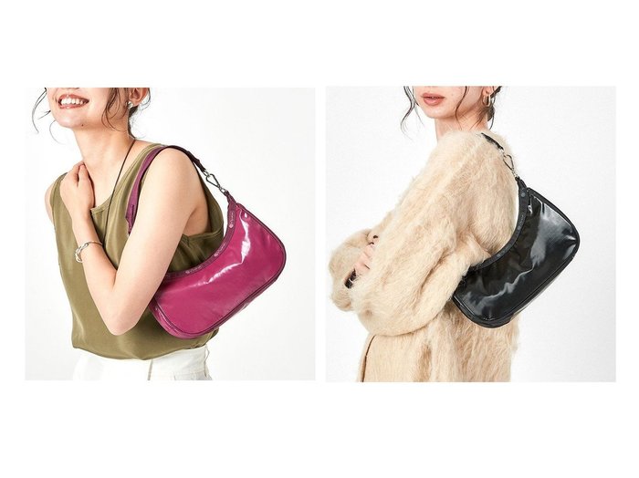 【LeSportsac/レスポートサック】のパープルベリーシャイン&ブラックシャイン 【 バッグ・鞄 人気通販 コーディネート通販】おすすめ！人気、トレンド、レディースファッションの通販  おすすめ人気トレンドファッション通販アイテム インテリア・キッズ・メンズ・レディースファッション・服の通販 founy(ファニー) https://founy.com/ ファッション Fashion レディースファッション WOMEN アウトドア Outdoor コレクション Collection ショルダー Shoulder シンプル Simple スポーティ Sporty スマート Smart 財布 Wallet 人気 Popularity プリント Print ポケット Pocket ポシェット Pochette ポーチ Pouch 無地 Plain Color おすすめ Recommend 旅行 Travel エレガント 上品 Elegant |ID:crp329100000198204