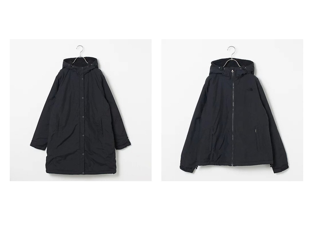 【THE NORTH FACE/ザ ノース フェイス】の【洗える】Compact Nomad Jacket&【洗える】Compact Nomad Coat 【アウター 人気通販 コーディネート通販】おすすめ！人気、トレンド、レディースファッションの通販  おすすめ人気トレンドファッション通販アイテム インテリア・キッズ・メンズ・レディースファッション・服の通販 founy(ファニー) 　ファッション　Fashion　レディースファッション　WOMEN　アウター　Coat Outerwear　コート　Coats　ジャケット　Jackets　ダウン　Down　冬　Winter　洗える　Washable　秋　Autumn/Fall　コンパクト　Compact　ジップ　Zip　ジャケット　Jacket　ポケット　Pocket　ブラック系　Black　|ID:crp329100000198292